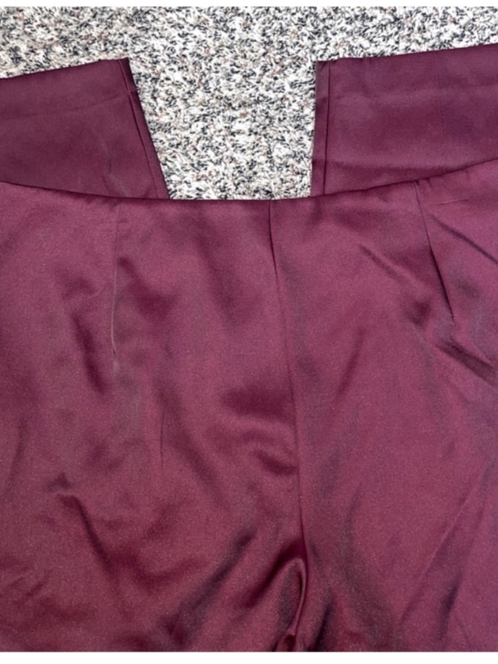 Tailored Pleated Straight Leg High Rise Trousers Woman’s Size 12 | NWT - Picture 6 of 9